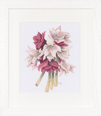 Borduurpakket Amaryllis Marjolein Bastin 35146, ., Nieuw, Ophalen of Verzenden, .