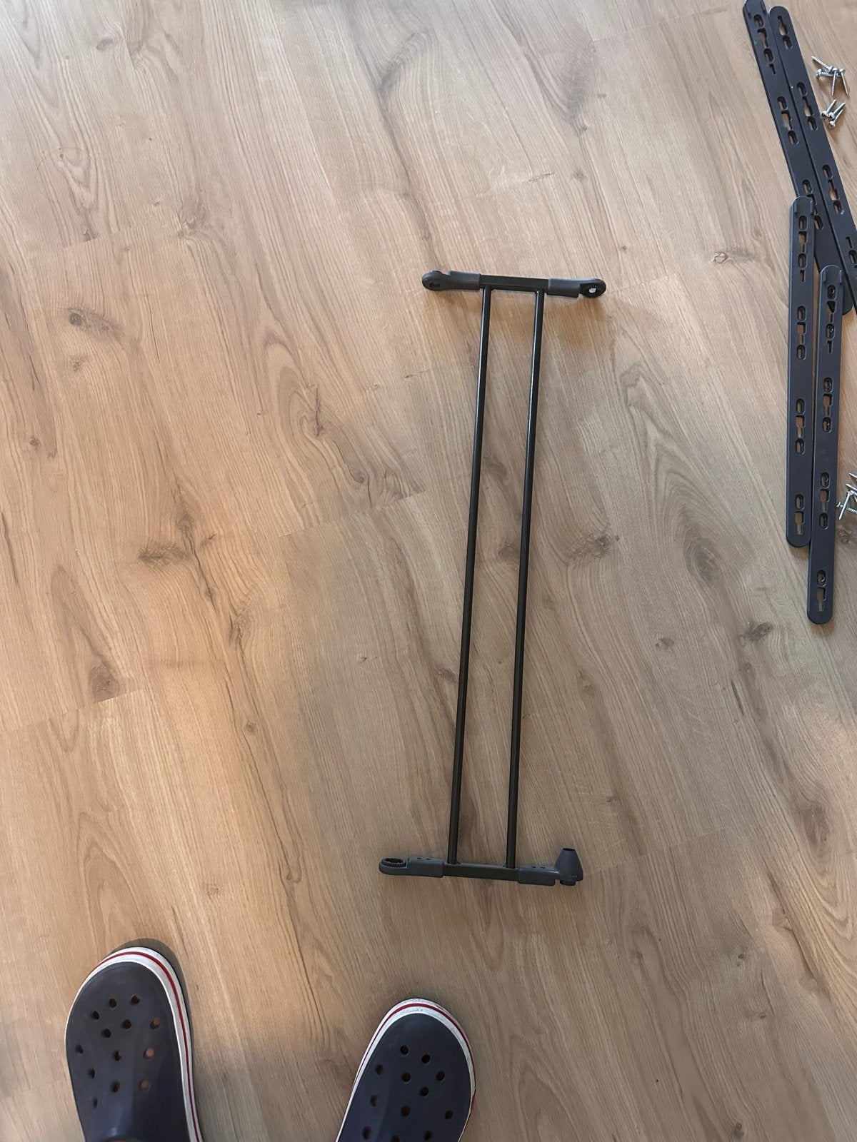 BabyDan Flex 2 stuks, Ophalen, Zo goed als nieuw, Metaal of IJzer, Schroefhekje