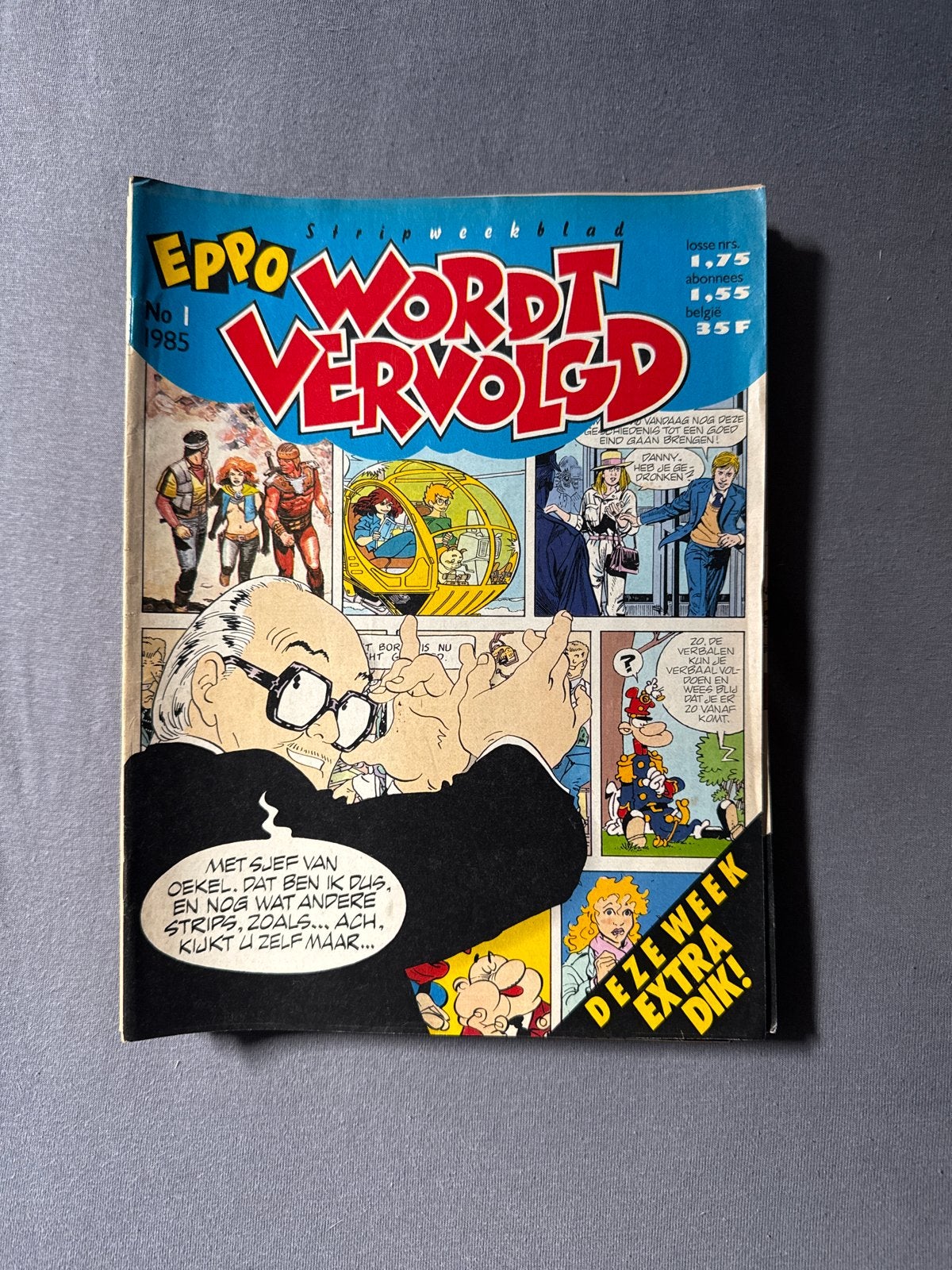 Eppo Wordt Vervolgd - Complete Serie 1985, Boeken, Stripboeken, Complete serie of reeks, Ophalen of Verzenden, Gelezen