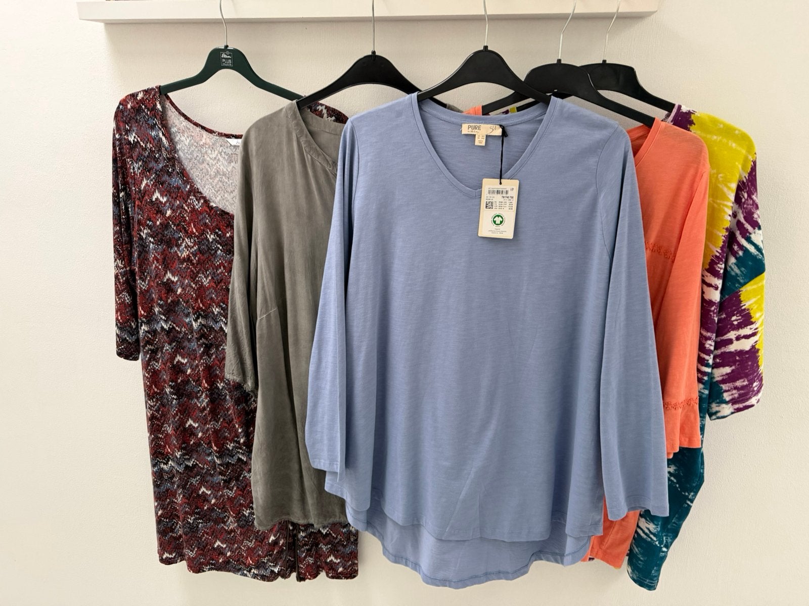Maat 50/52 Ulla Popken 3x en Miss Etam maat 50 2x, Ulla Popken, Shirt of Top, Gedragen, Verzenden