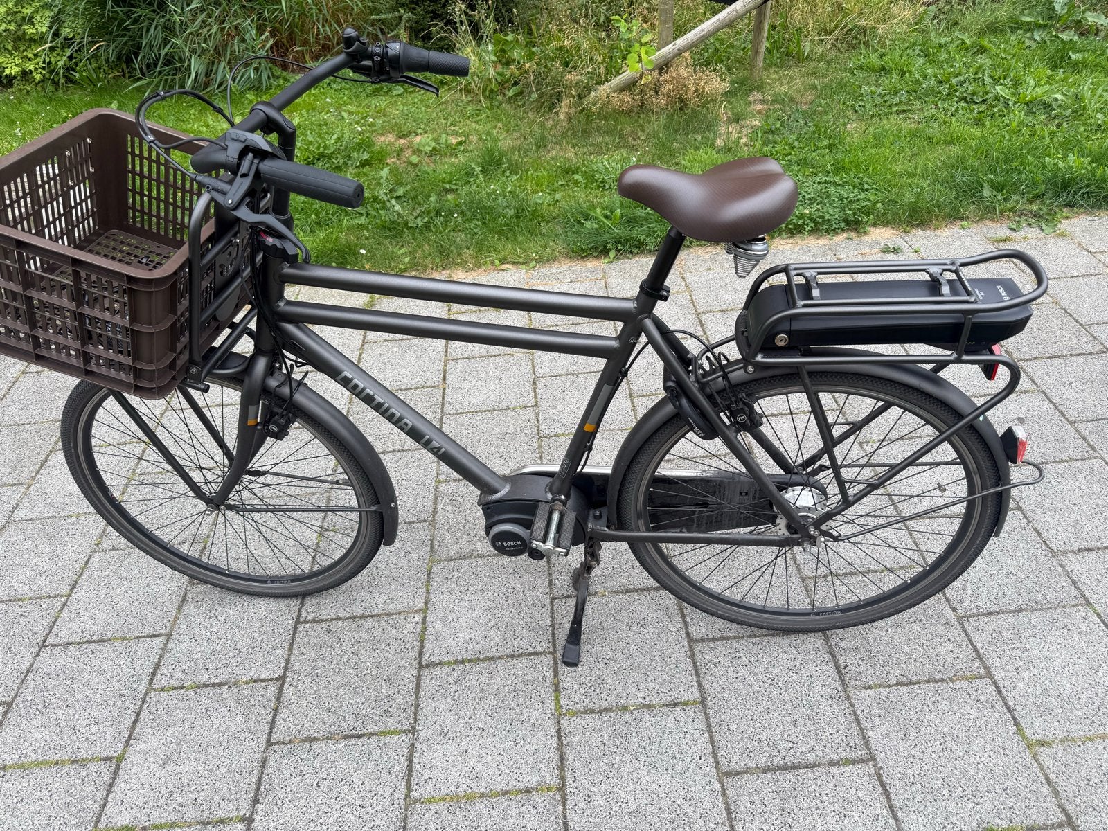Cortina E-U4 Transport Bosch E-bike, Fietsen en Brommers, Elektrische fietsen, Ophalen, Zo goed als nieuw, Cortina, 51 tot 55 cm