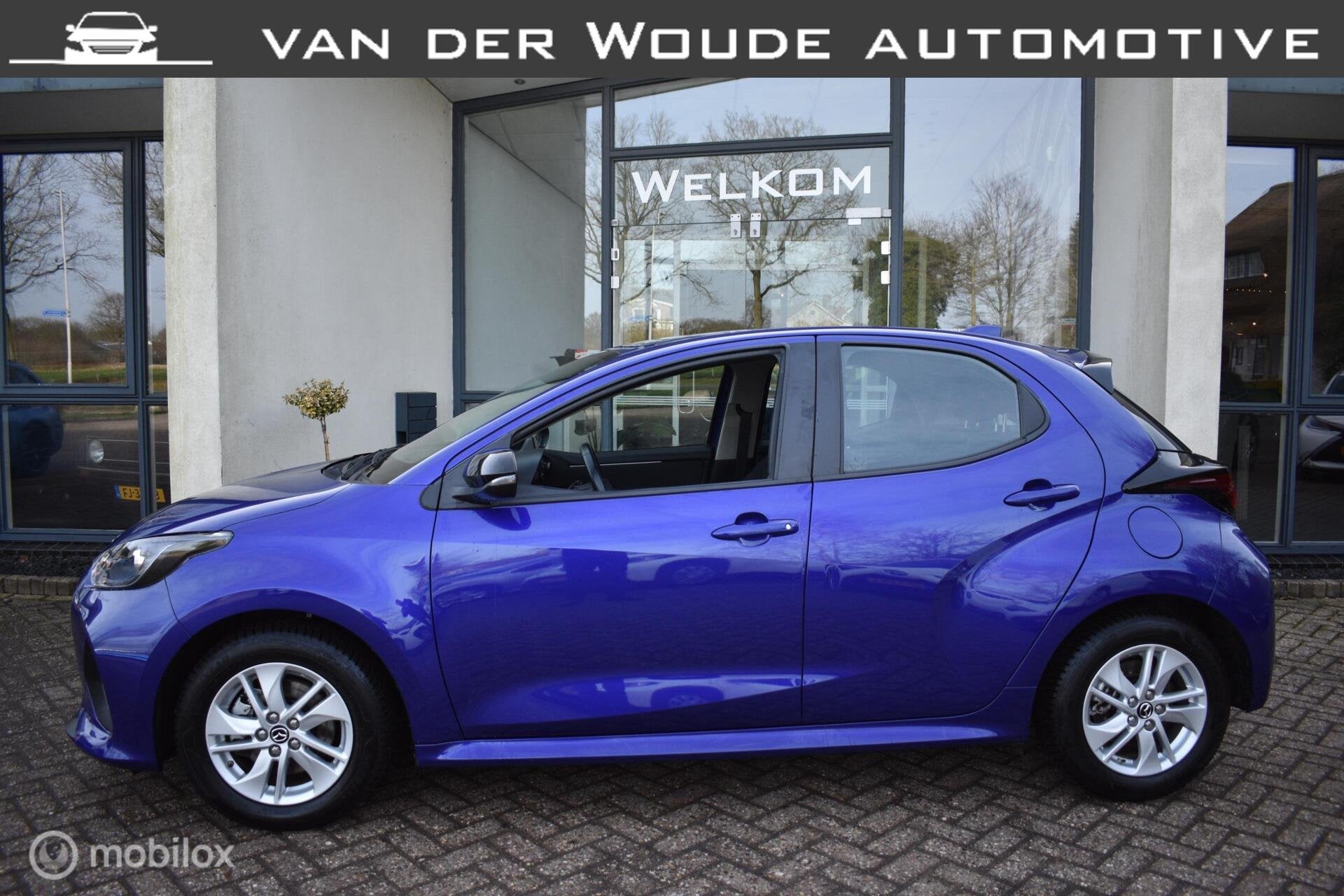 Mazda 2 Hybrid 1.5 Centre-line AUT. 2024|Camera|Carplay, Auto's, Euro 6, Blauw, 49 €/maand, Bedrijf