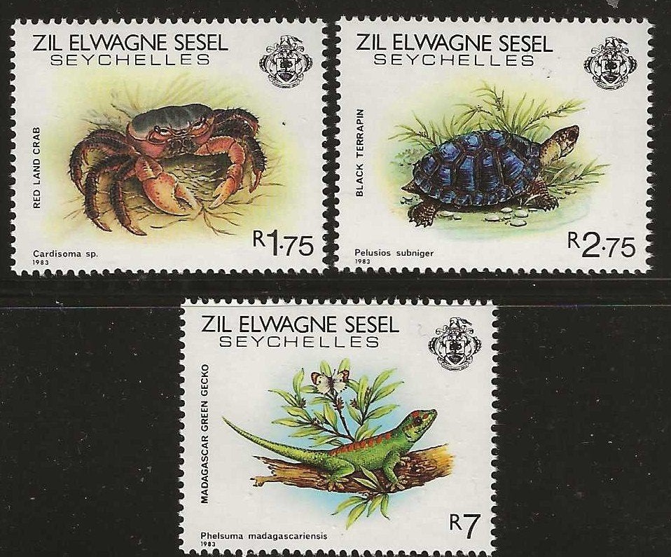 seychelles - dieren, Ophalen of Verzenden, Overige landen, Postfris