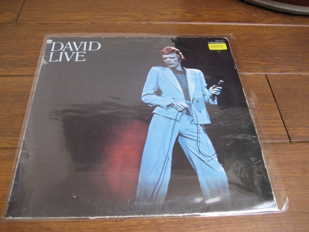 David bowie live lp, Ophalen of Verzenden, Gebruikt, 12 inch, Poprock