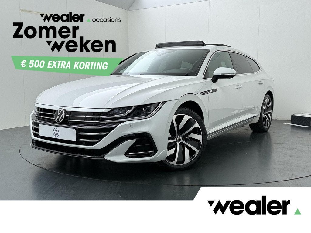 Volkswagen Arteon Shooting Brake 1.4 TSI eHybrid R-Line Busi, Auto's, Volkswagen, 12 maanden, Gebruikt, 4 cilinders, Wit