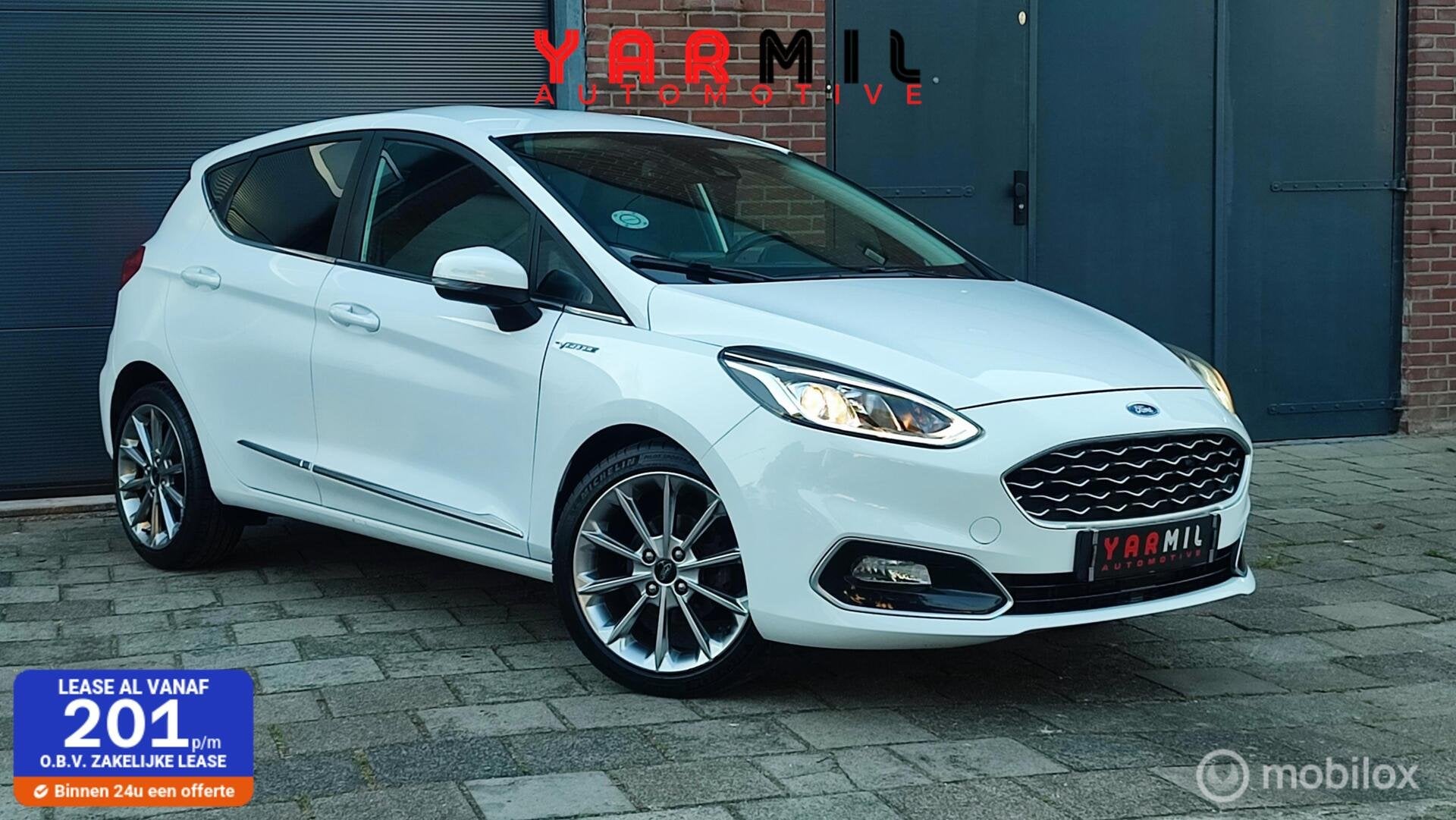 Ford Fiesta 1.0 EcoBoost Vignale TREKHAAK 5DRS NETTE WAGEN, Voorwielaandrijving, Gebruikt, Euro 6, 580 kg