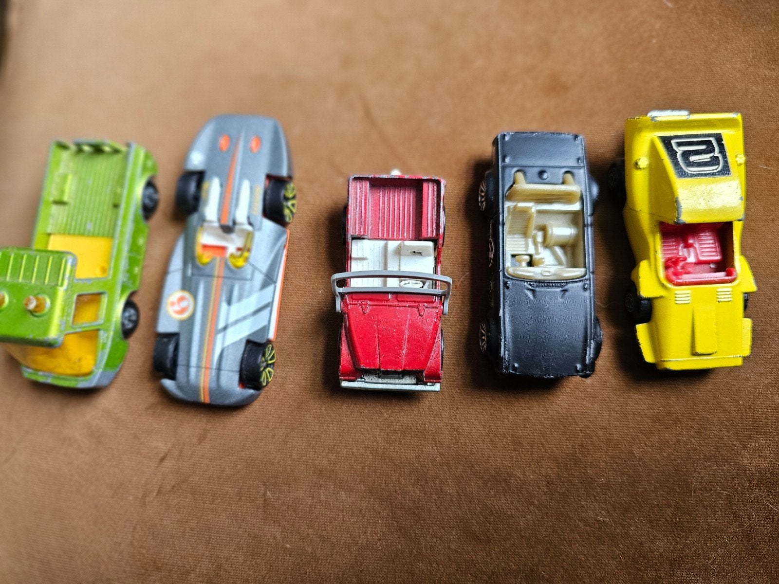 Set van 5 die-cast modelauto's: Matchbox, Corgi, Hot Wheels, Ophalen of Verzenden, Gebruikt