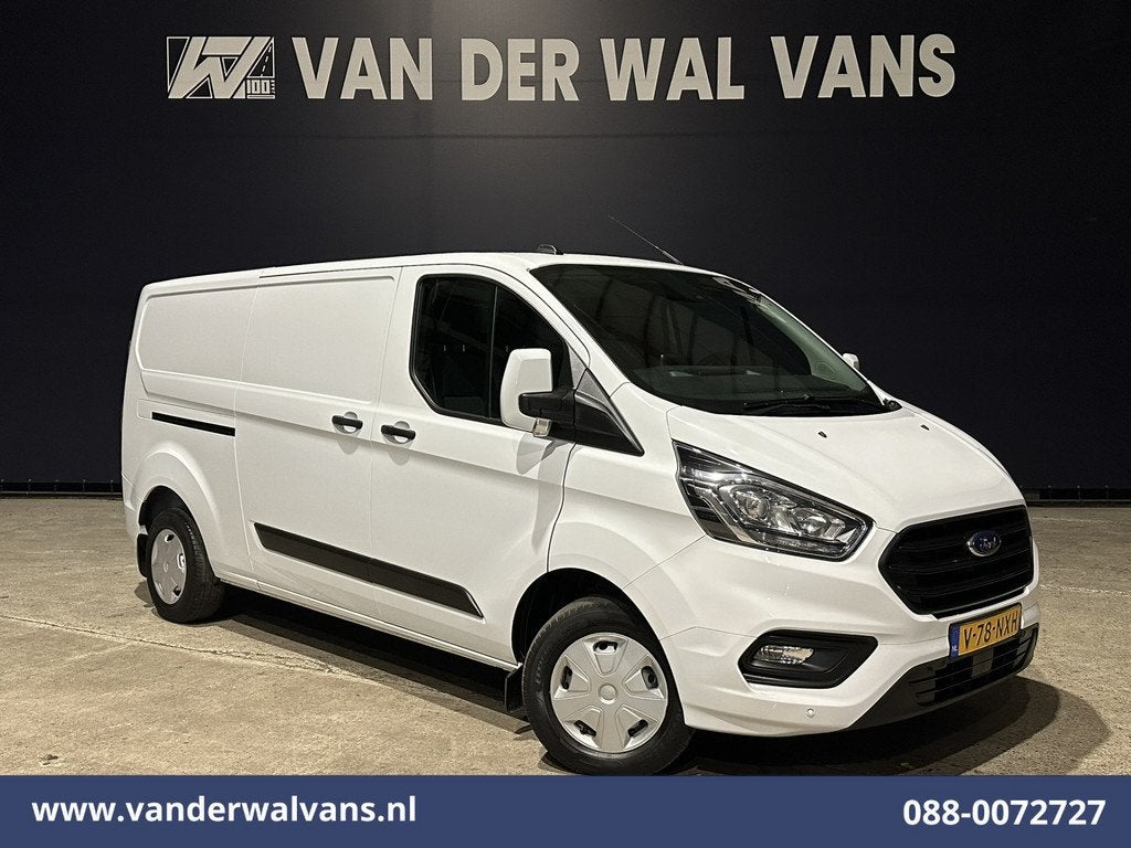 Ford Transit Custom 2.0 TDCI L2H1 Euro6 Airco | Camera | Nav, Auto's, Bestelauto's, Voorwielaandrijving, 4 cilinders, 1991 kg