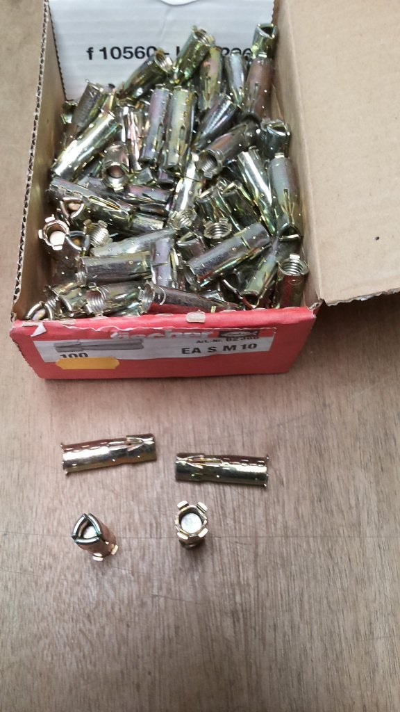 Fischer inslagankers M10 EA S, Verzenden, Nieuw