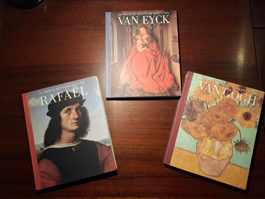 Drie boekjes uit de Kunstbibliotheek Het Laatste Nieuws, Boeken, Kunst en Cultuur | Beeldend, Gelezen, Diverse auteurs, Ophalen of Verzenden