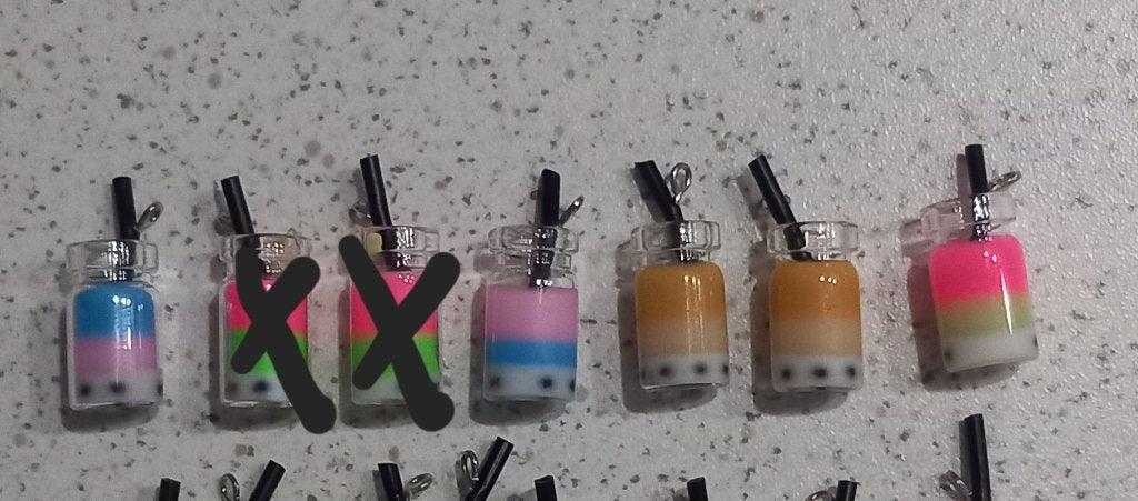 Glazen bubble tea bedels, Ophalen of Verzenden, Nieuw, Bedel