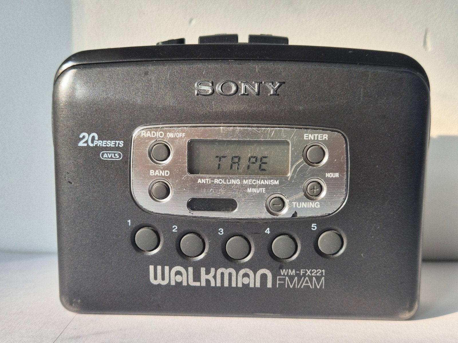Refurbished Perfecte Sony Walkman WM-FX221 FM/AM - 100%, Audio, Tv en Foto, Walkmans, Discmans en Minidiscspelers, Ophalen of Verzenden