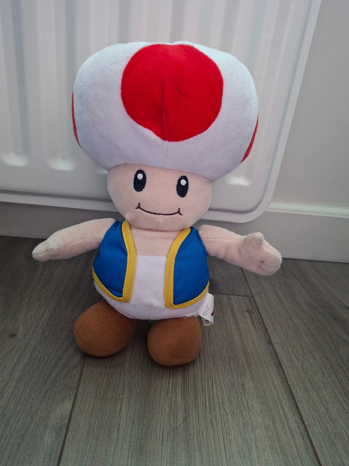Toad knuffel Mario Bros, Overige typen, Ophalen of Verzenden, Zo goed als nieuw, Middelgroot (20 tot 80 cm)