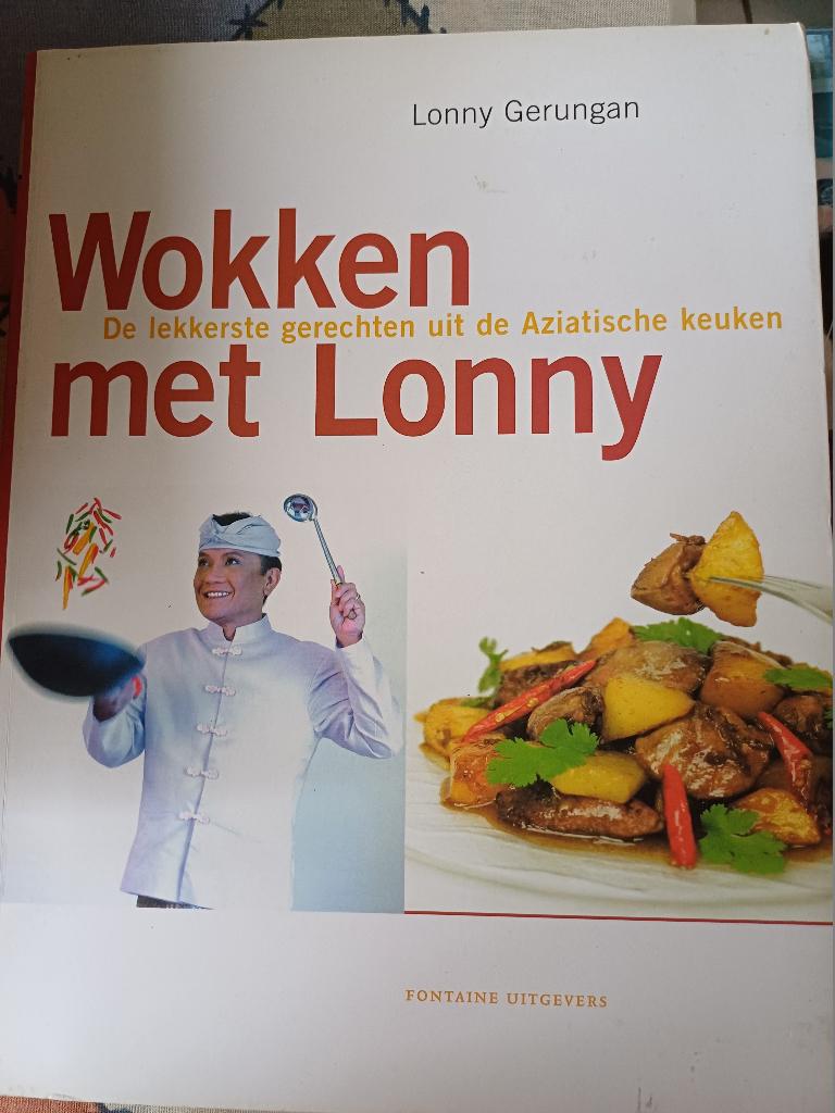 Lonny Gerungan Wokken met Lonny, Boeken, Kookboeken, Ophalen, Gelezen, Lonny Gerungan, Azië en Oosters