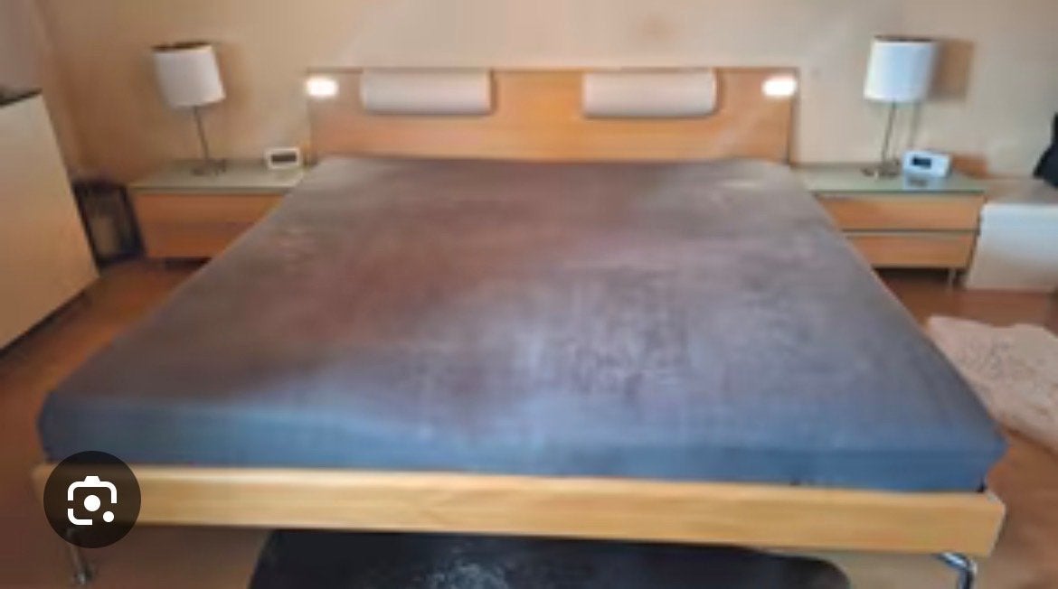 Hülsta slaapkamer set - bed, ladekast, kledingkast, Overige kleuren, Tweepersoons, Ophalen of Verzenden, Zo goed als nieuw