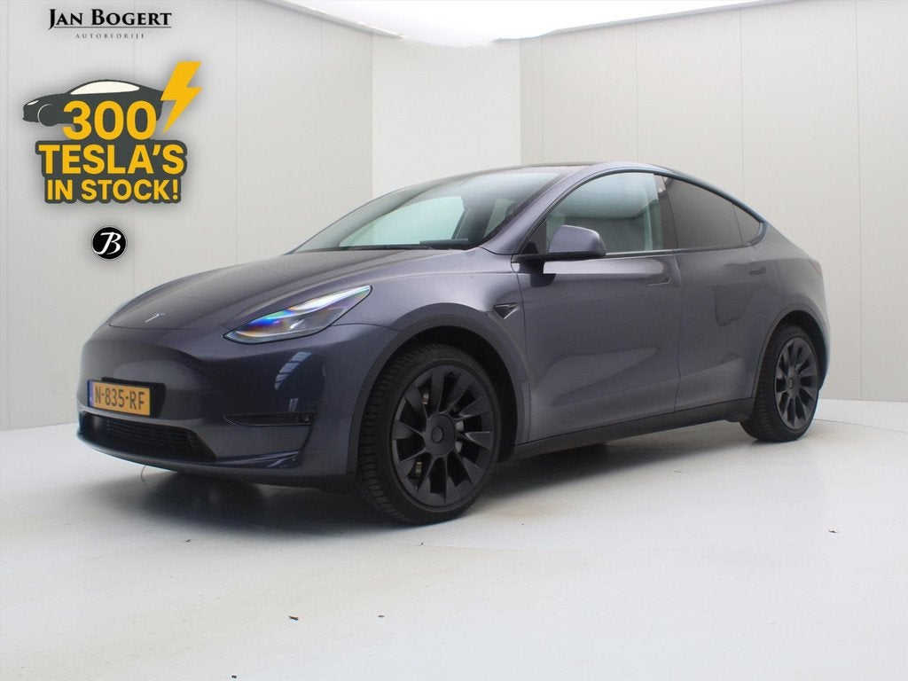 Tesla Model Y Long-Range AWD 351pk 75 kWh [ AUTOPILOT+20 INC, Auto's, Tesla, Bedrijf, Te koop, Model Y, 4x4, ABS, Achteruitrijcamera