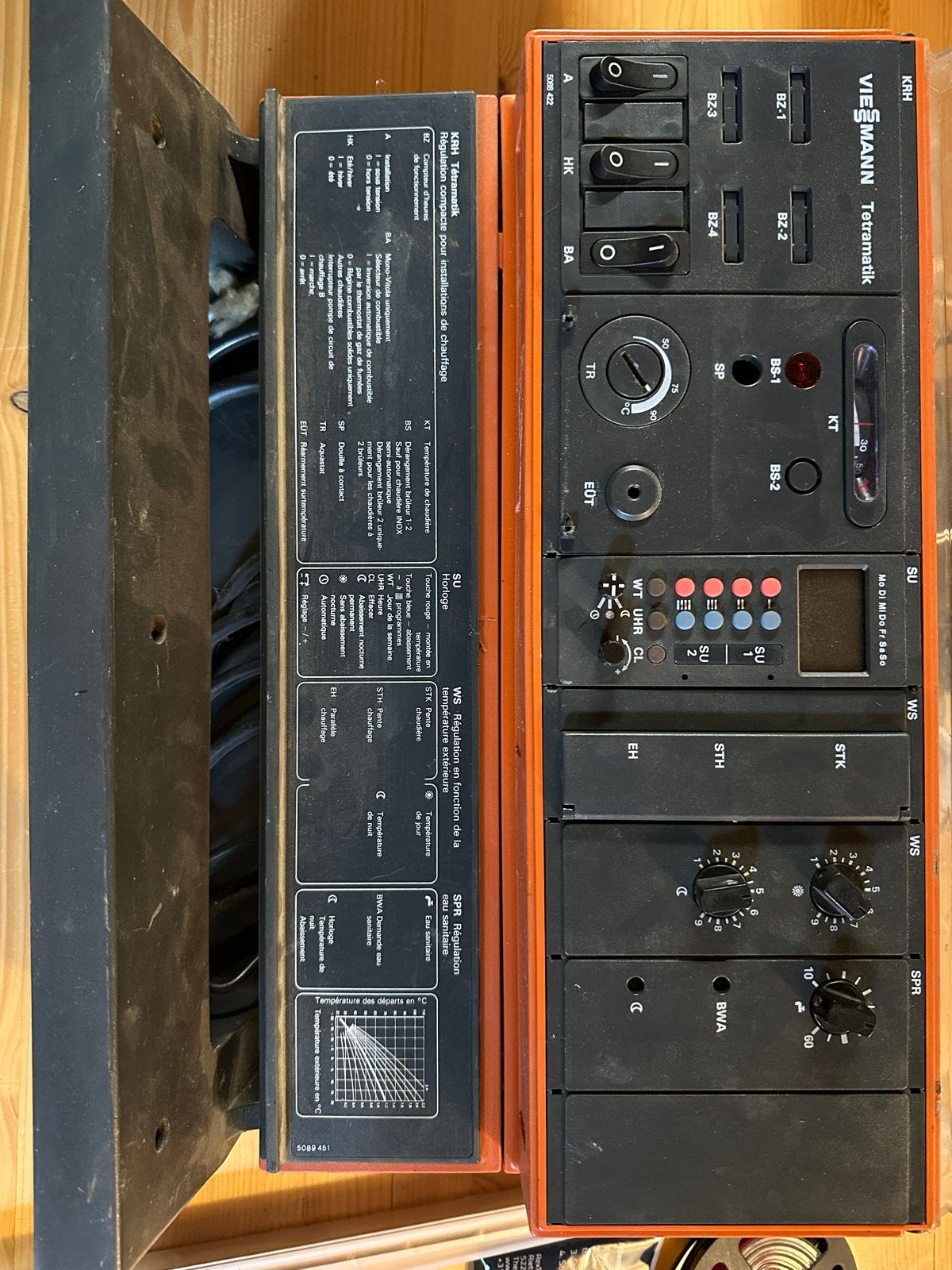 Viessmann Tetramatik CV-ketel regeling, Ophalen, Gebruikt, Minder dan 30 cm, Cv-ketel of Combi-ketel