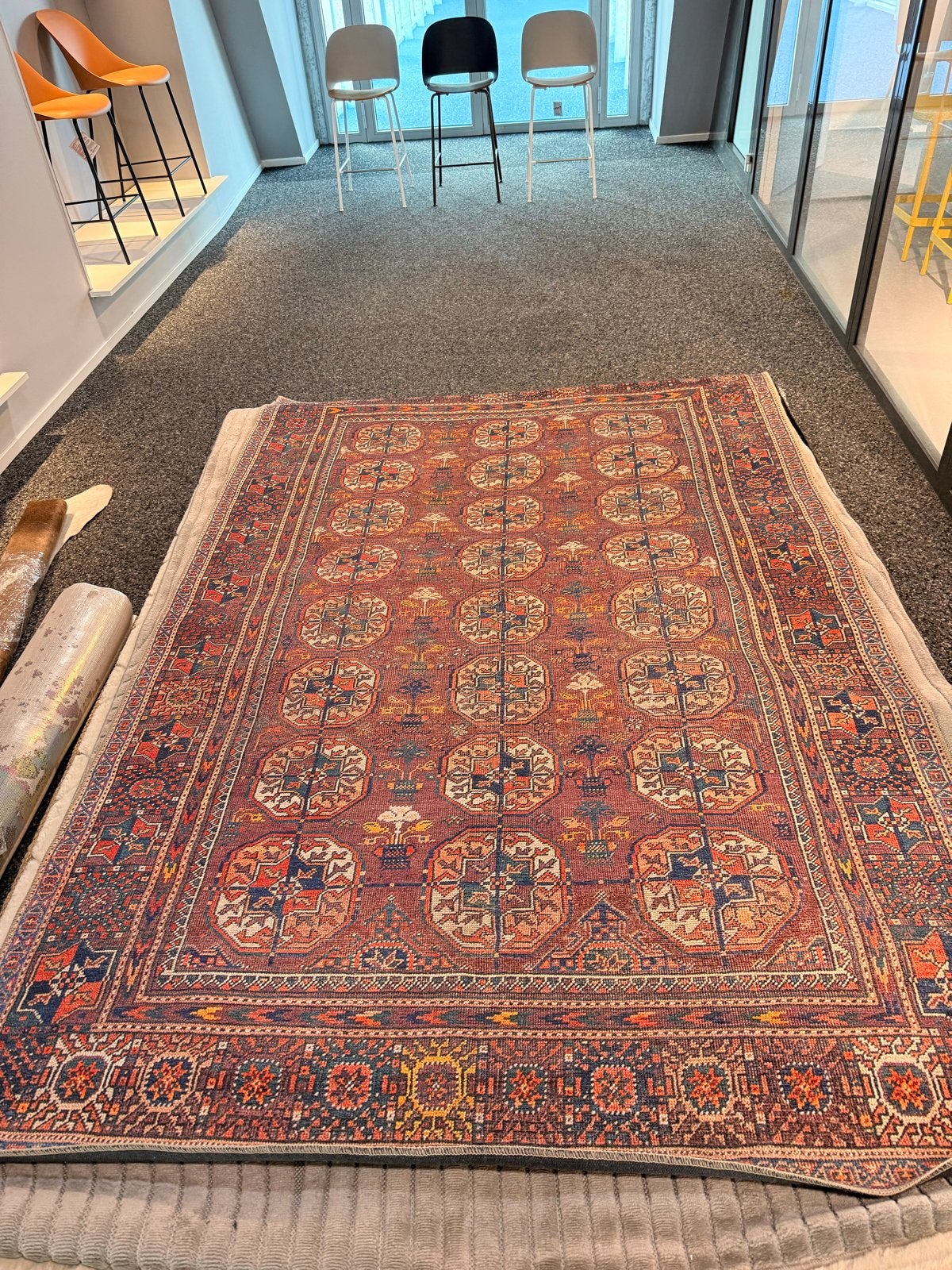 Vloerkleed San Saba 190x290 - Zo goed als nieuw, 150 tot 200 cm, 200 cm of meer, Ophalen of Verzenden, Zo goed als nieuw