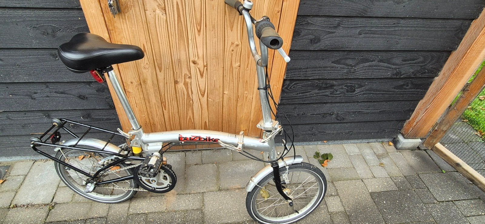 Opvouwbare Buzbike fiets - Ideaal voor woon-werkverkeer, Fietsen en Brommers, 20 inch of meer, Gebruikt, Versnellingen, Totaal opvouwbaar
