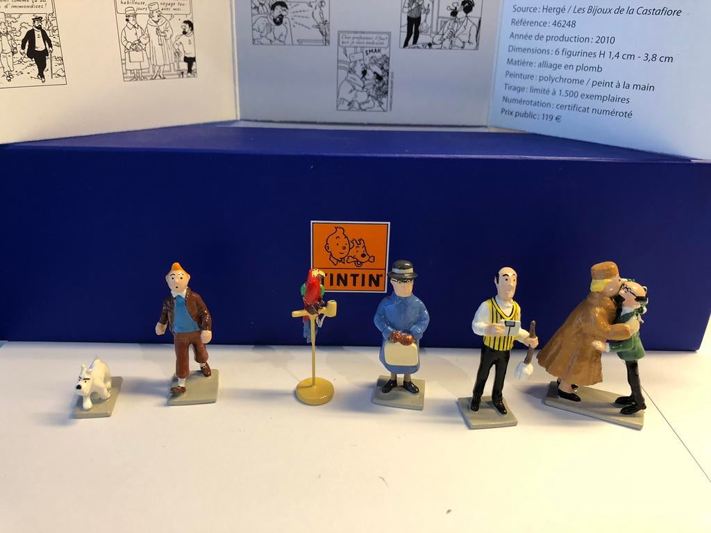 Miniserie Les Bijoux de la Castafiore Tintin Pixi, Verzamelen, Stripfiguren, Zo goed als nieuw, Beeldje of Figuurtje, Kuifje, Ophalen of Verzenden