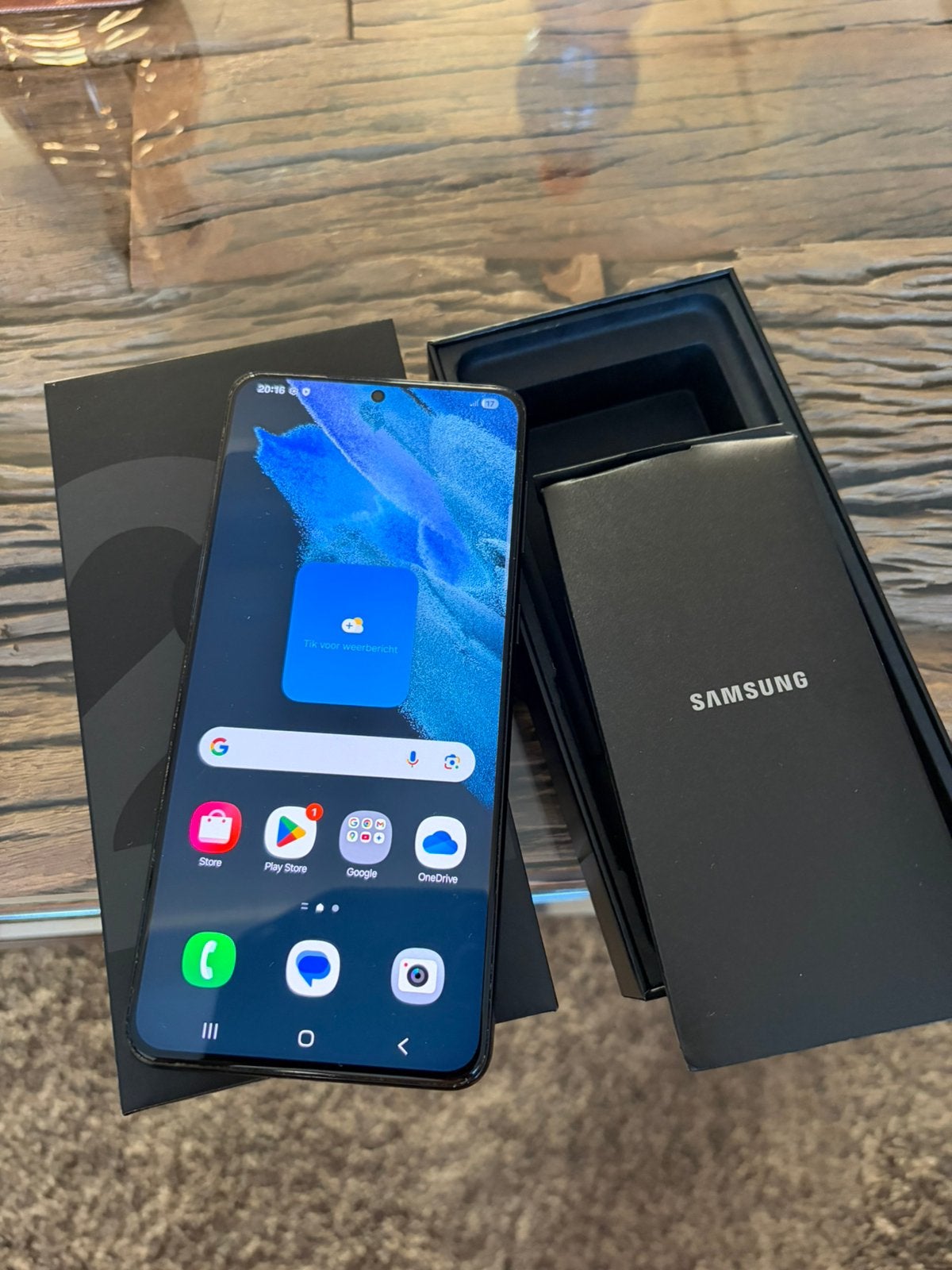 SamSung Galaxy S21+5G   128GB, Telecommunicatie, Mobiele telefoons | Samsung, Zwart, Touchscreen, Ophalen of Verzenden, Zo goed als nieuw