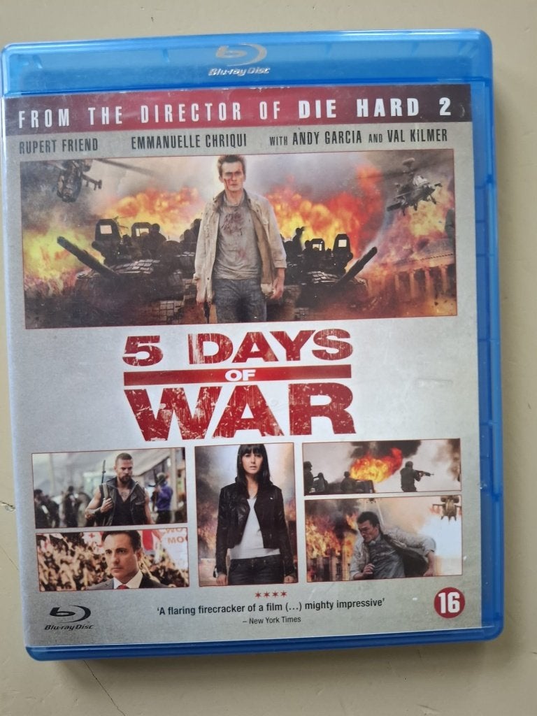 5 Days of War, Cd's en Dvd's, Blu-ray, Nederlands, Film, Actie, Ophalen of Verzenden