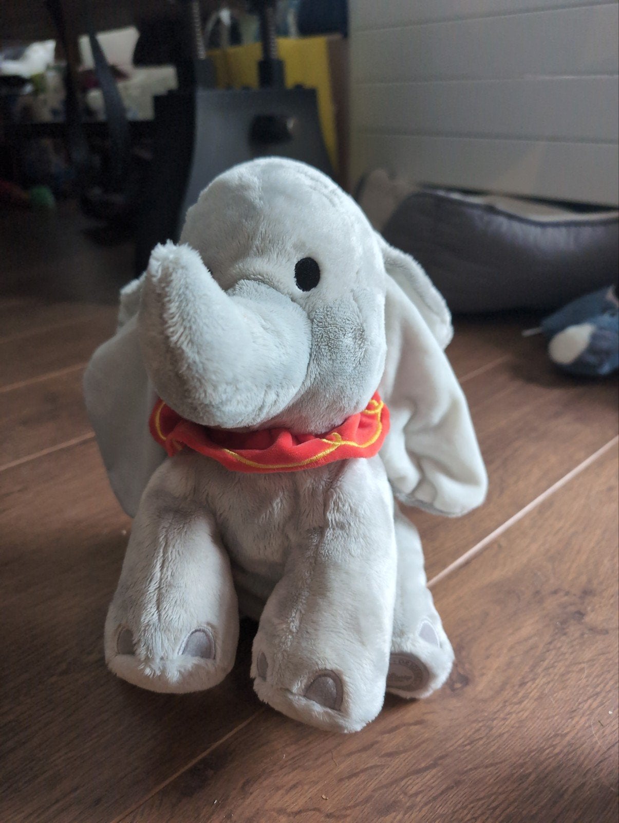 Disney Dumbo Knuffel - Zo goed als nieuw, Disney, Disney, Grijs, Ophalen of Verzenden