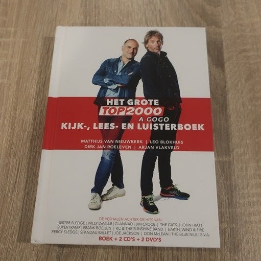 Top 2000 A Gogo kijk-, lees- en luisterboek met CD's & DVD's, Ophalen of Verzenden, Zo goed als nieuw, Artiest, Leo Blokhuis