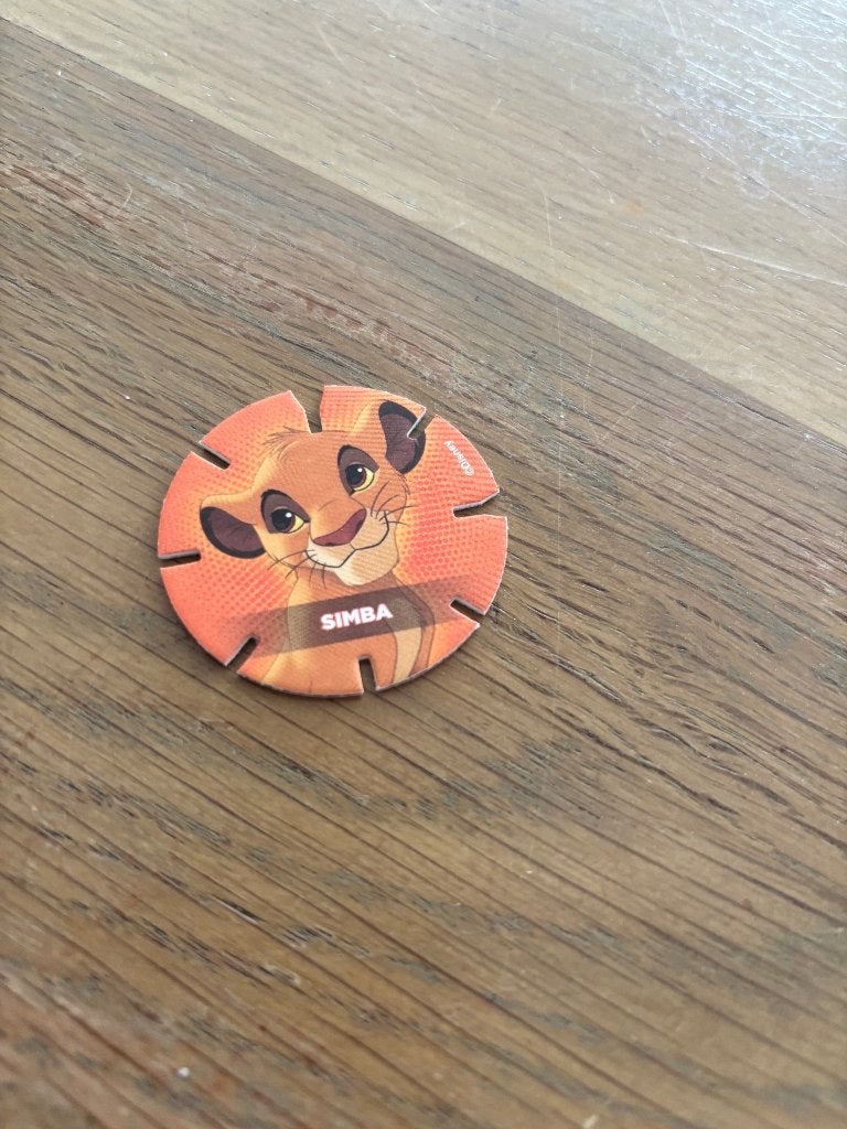 Disney Diskeyz Simba AH (Meerdere stuks beschikbaar), Albert Heijn, Ophalen of Verzenden