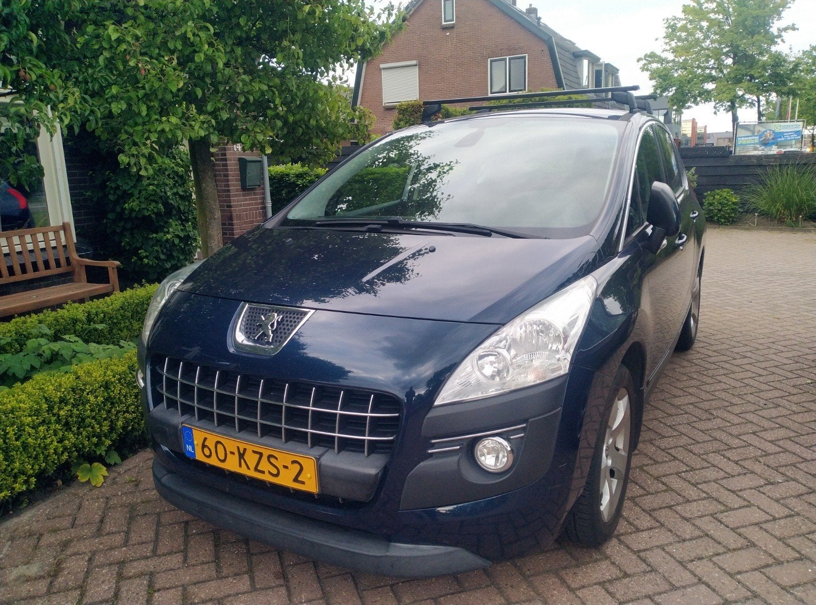 Peugeot 3008 1.6 THP 2010 Blauw, Voorwielaandrijving, Blauw, 1434 kg, 75 €/maand