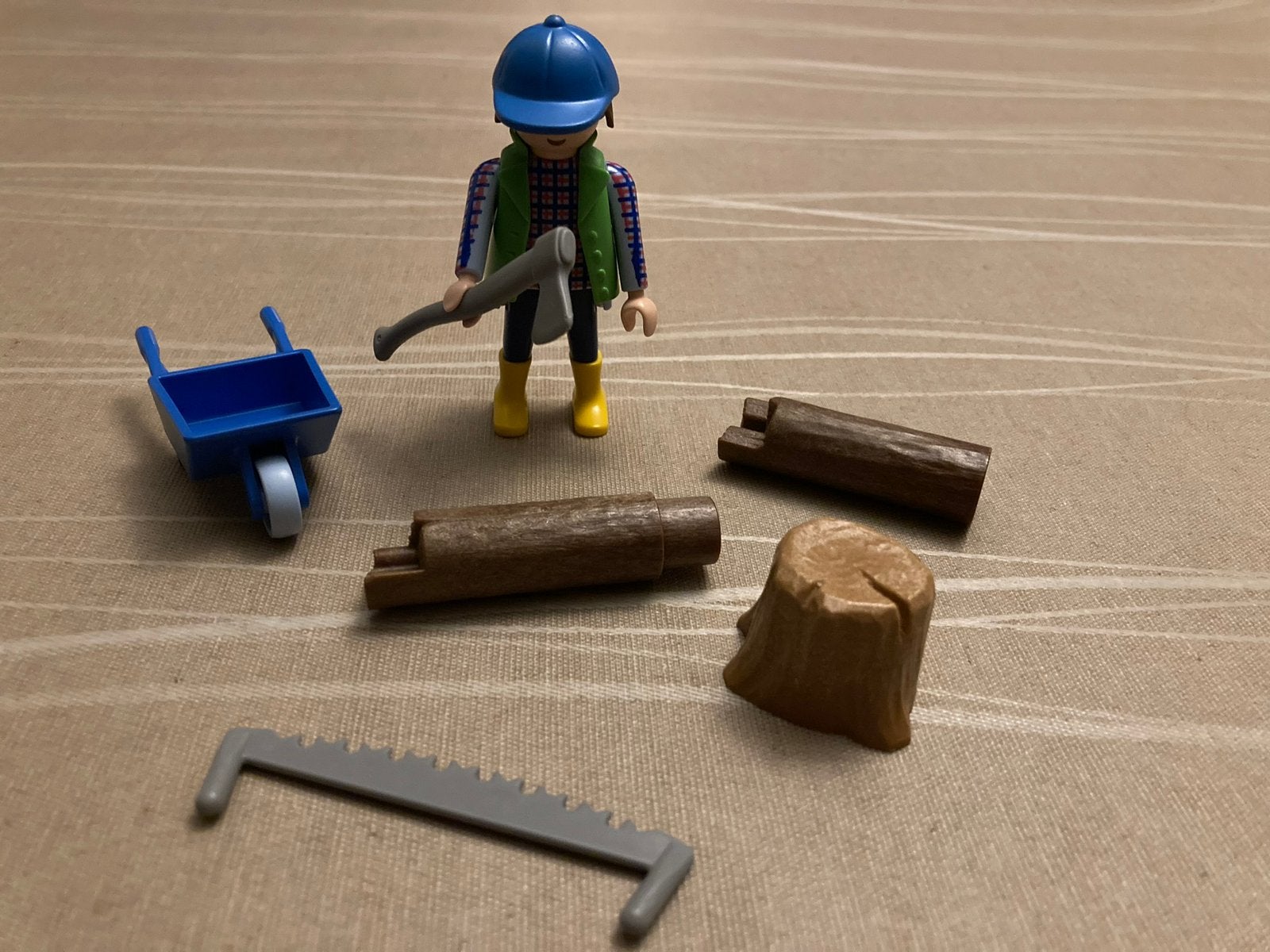 Playmobil houthakker., Ophalen of Verzenden, Zo goed als nieuw