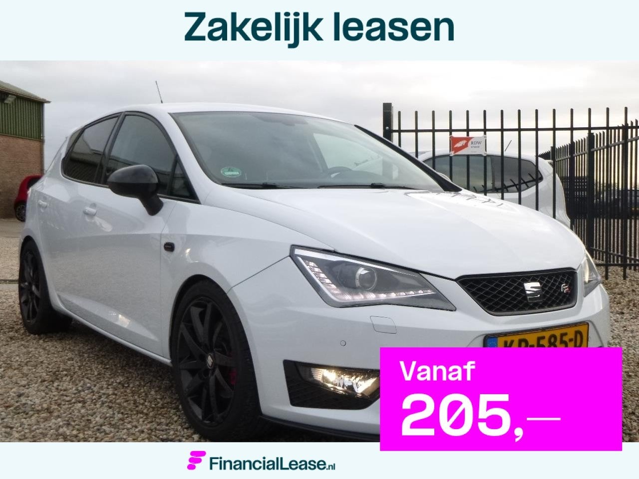 Seat Ibiza 1.0 EcoTSI FR Connect sportuitlaat schroefset, Voorwielaandrijving, Stof, Origineel Nederlands, Handgeschakeld