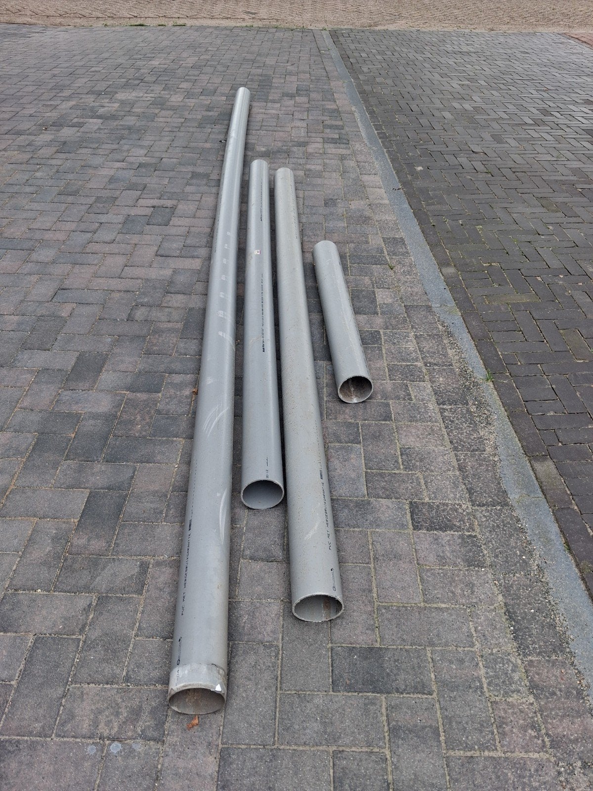 Pvc Buizen 110mm doorsnede, Ophalen, Pvc, 80 mm of meer, Rechte buis