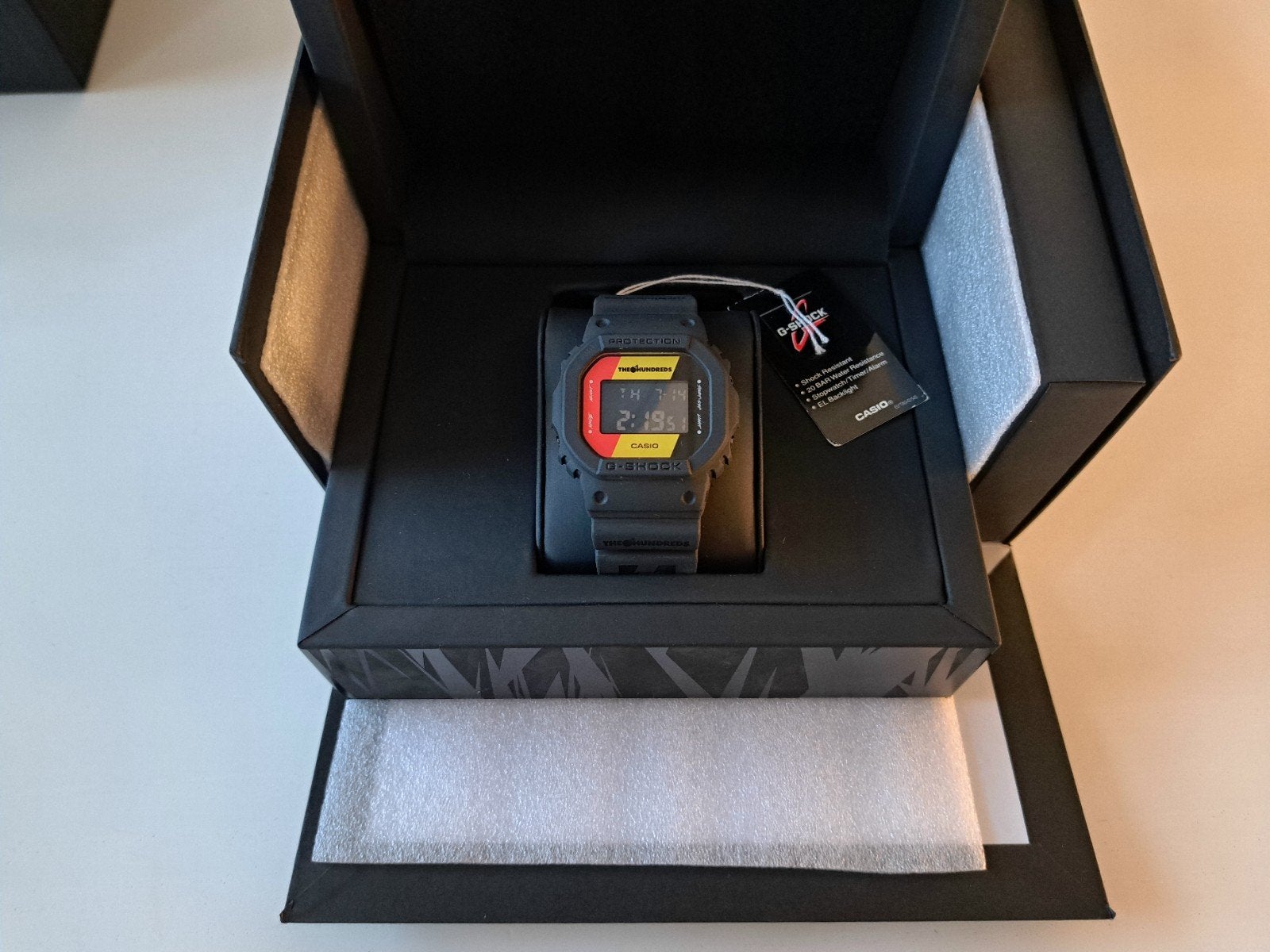 Casio G-Shock DW-5600HDR The Hundreds Horloge, Ophalen, Casio, Zwart, Nieuw