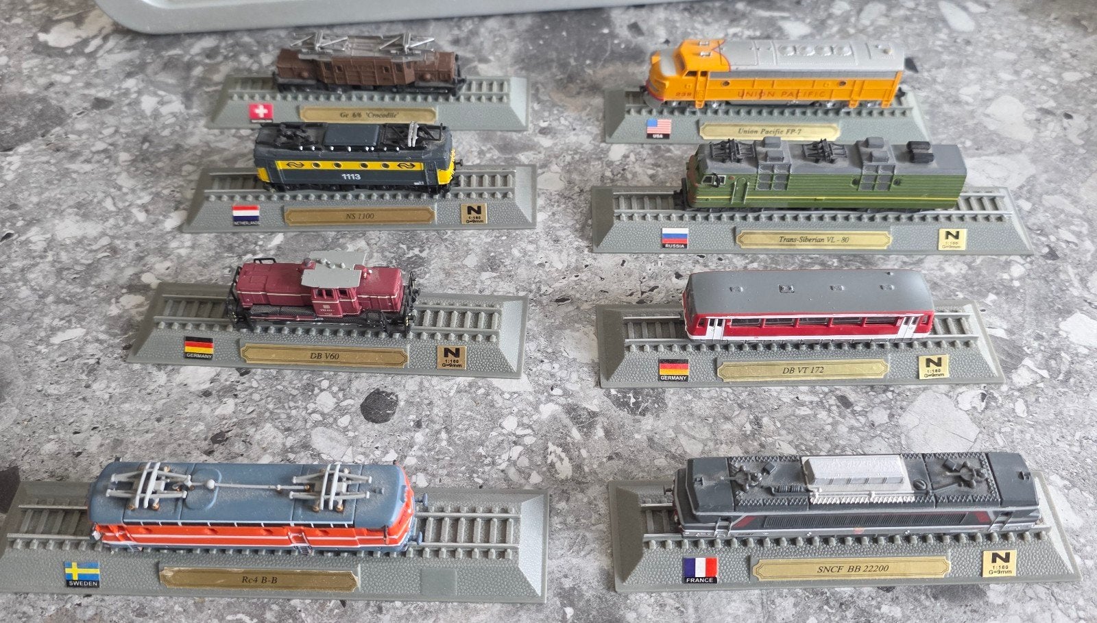 Del Prado trein collectie N spoor, Overige merken, Ophalen of Verzenden, Zo goed als nieuw, Gelijkstroom
