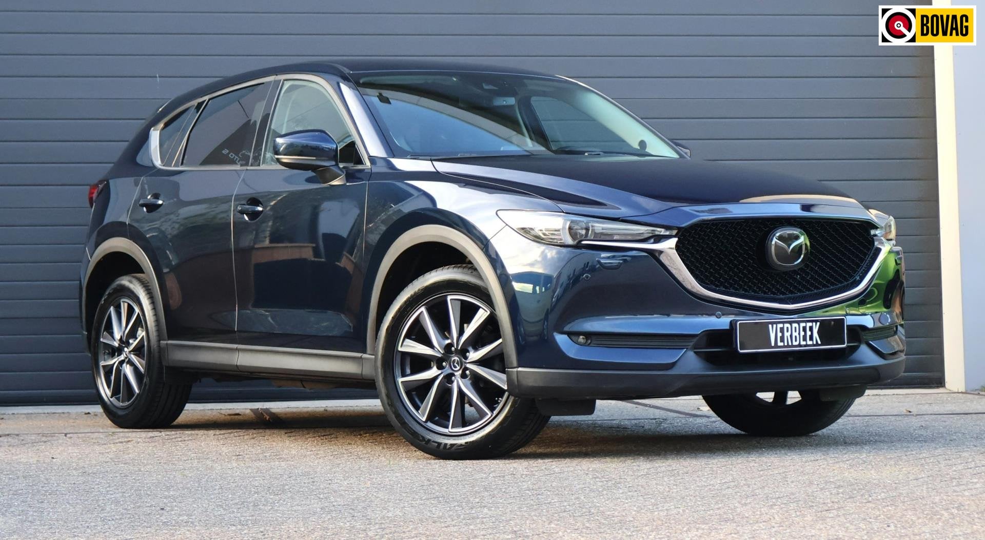 Mazda CX-5 2.5 SkyActiv-G 194 GT-M 4WD Navi/Adaptive Cruise/, Dealer onderhouden, Stof, Gebruikt, Zwart