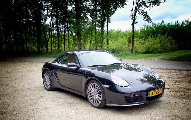Porsche Cayman 3.4 S AUT 2006 Zwart, Beige, Euro 4, Geïmporteerd, 6 cilinders