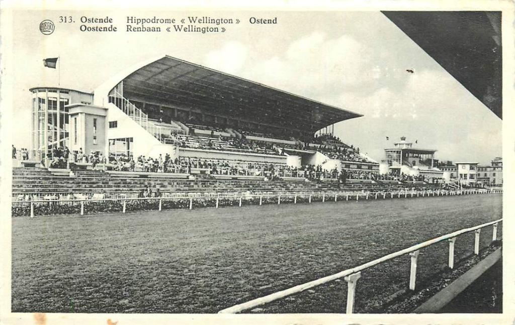 381-390-025 Oostende Renbaan Wellington, Verzenden, Voor 1920, Overig Europa