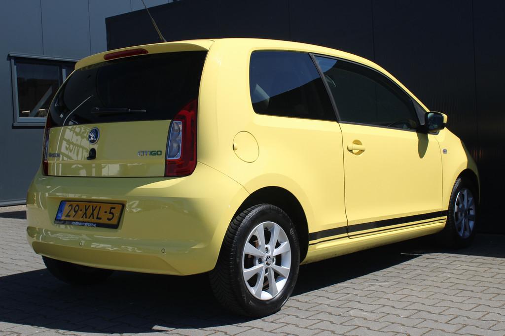 Skoda Citigo 1.0 Greentech Tour | incl. 12 maanden garantie, Voorwielaandrijving, Stof, Gebruikt, Overige kleuren