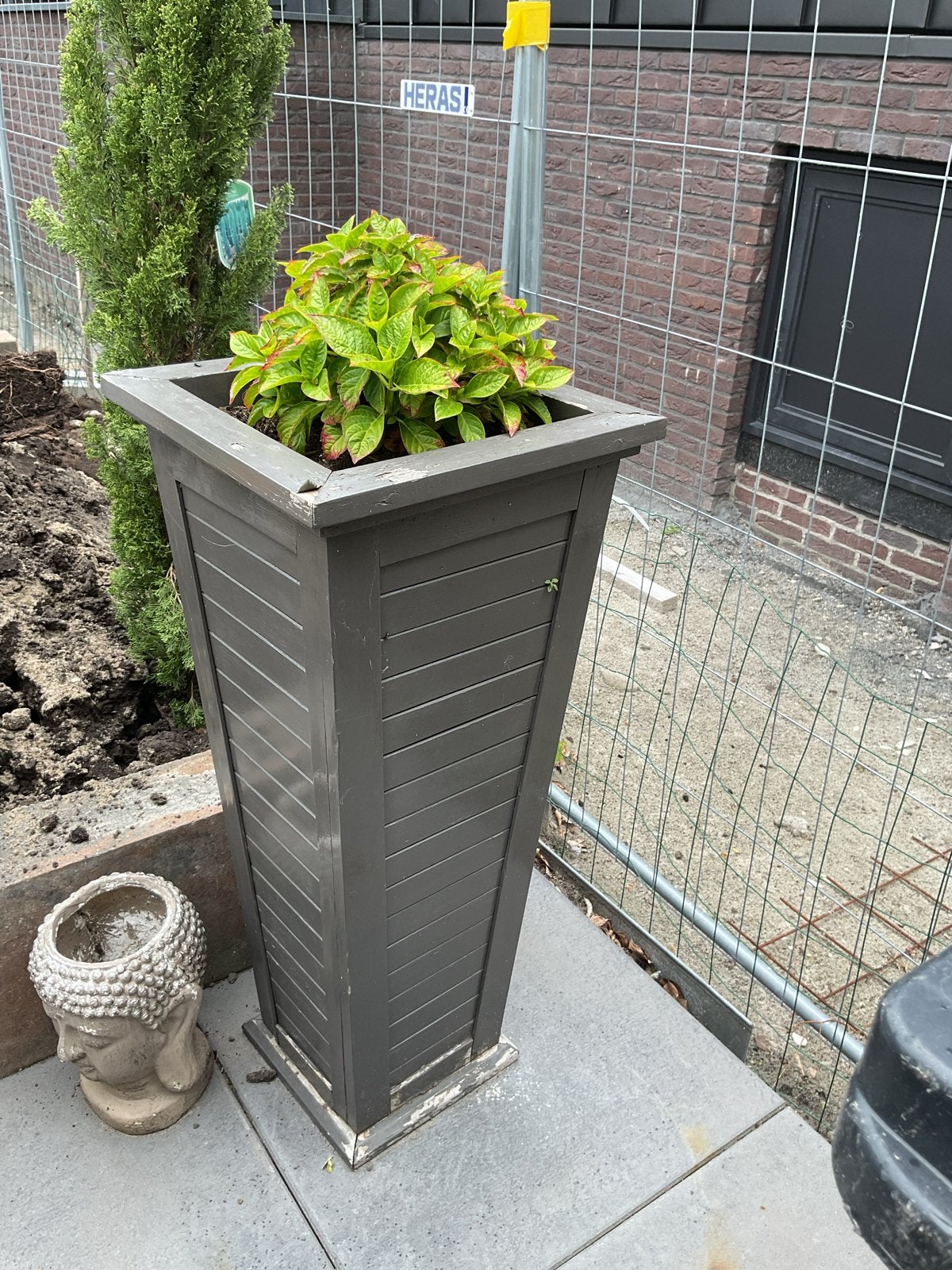2 stuks bloembak voor buiten, Tuin en Terras, Ophalen, Gebruikt, Balkon, Minder dan 60 cm