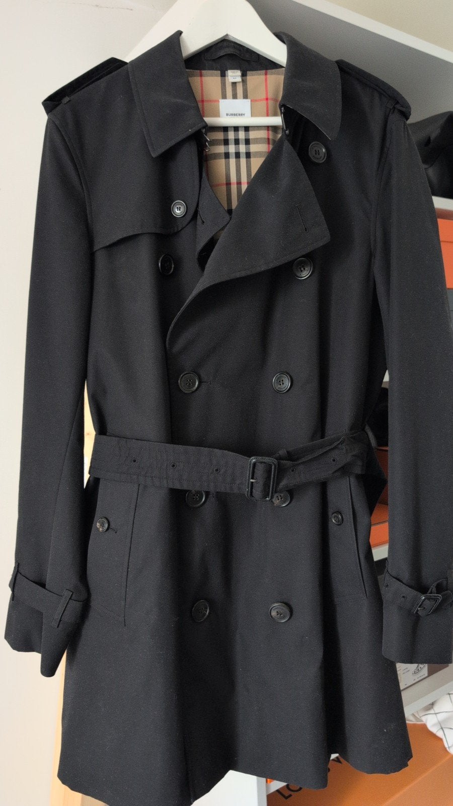Burberry Trench Coat + Burberry bodywarmer = All seasons!, Kleding | Heren, Jassen | Zomer, Ophalen, Maat 48/50 (M), Zwart, Zo goed als nieuw