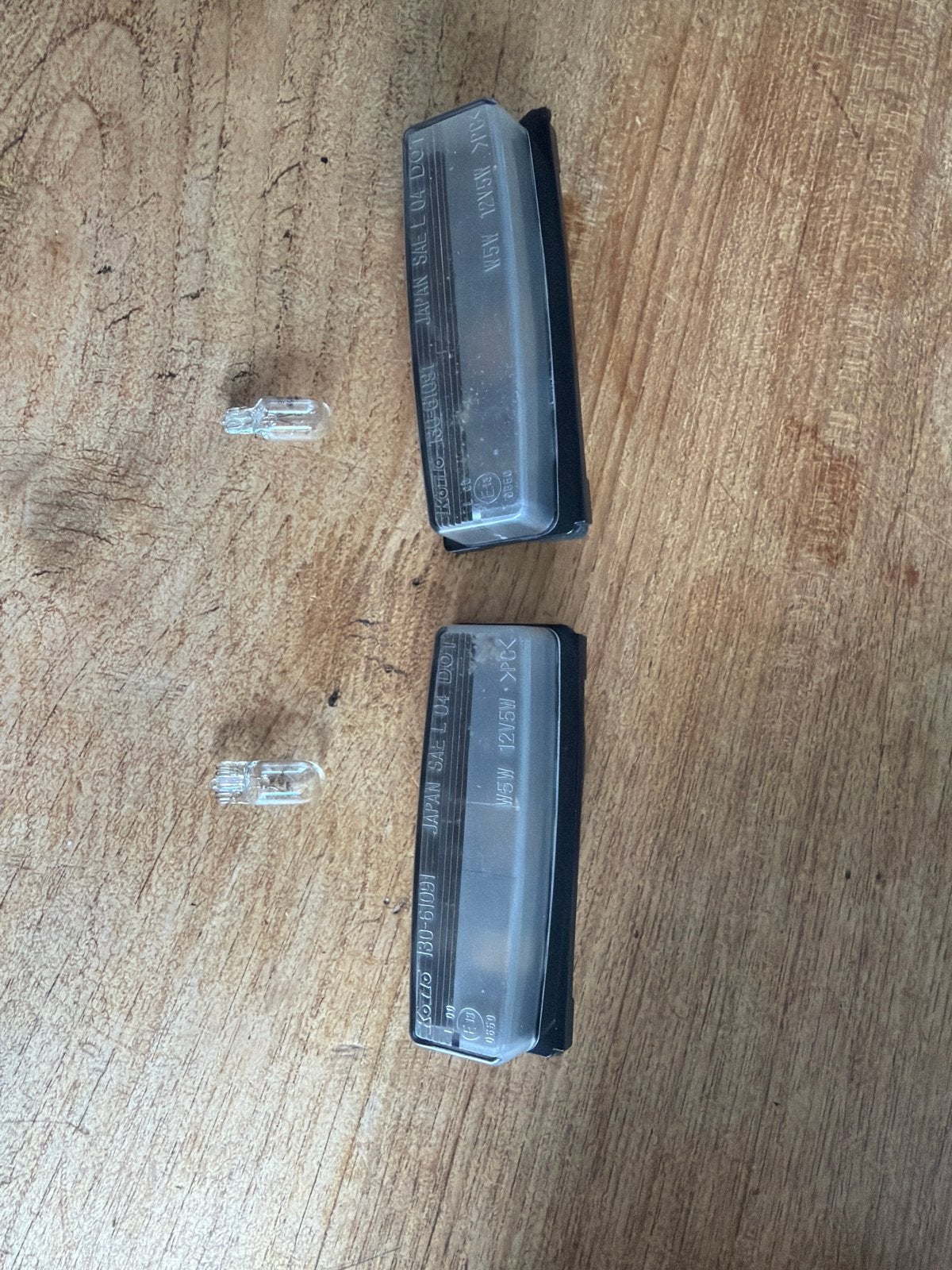Kentekenverlichting Mazda MX-5 NC (2005+) incl. lampjes, Ophalen of Verzenden, Gebruikt, Mazda