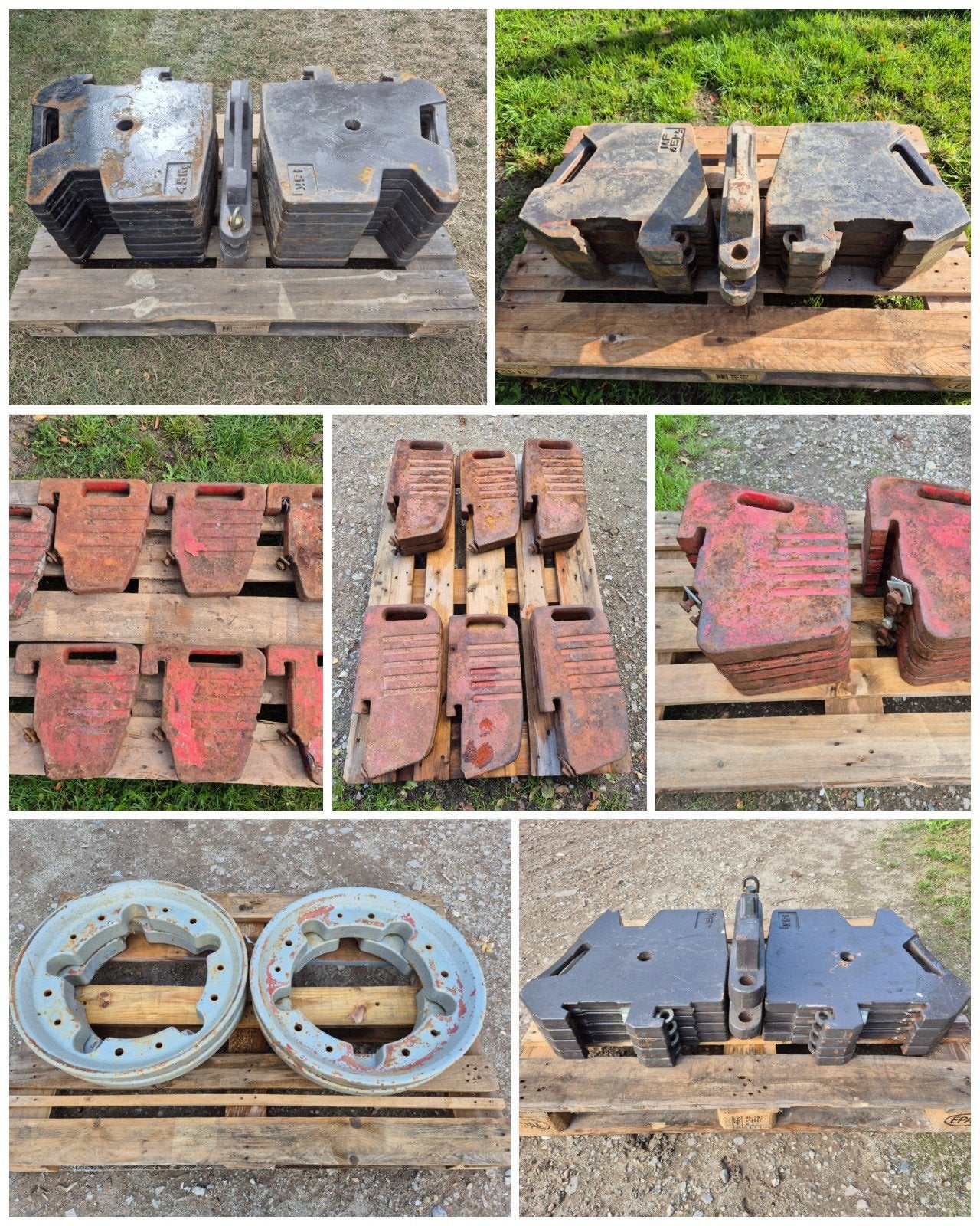 Massey Ferguson gewichten [ MF frontgewicht wielgewicht], Ophalen of Verzenden