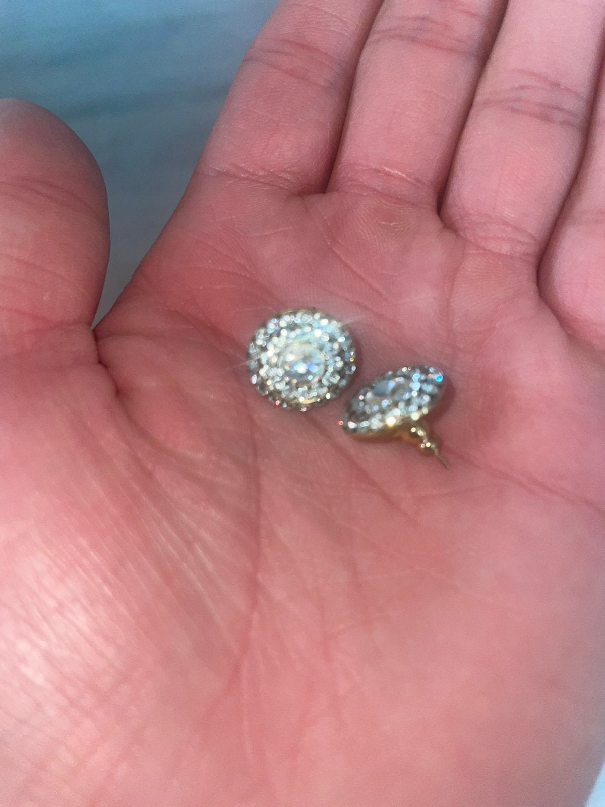 Diamond Earrings 1.15ct, Ophalen of Verzenden, Nieuw, Zilver, Overige materialen