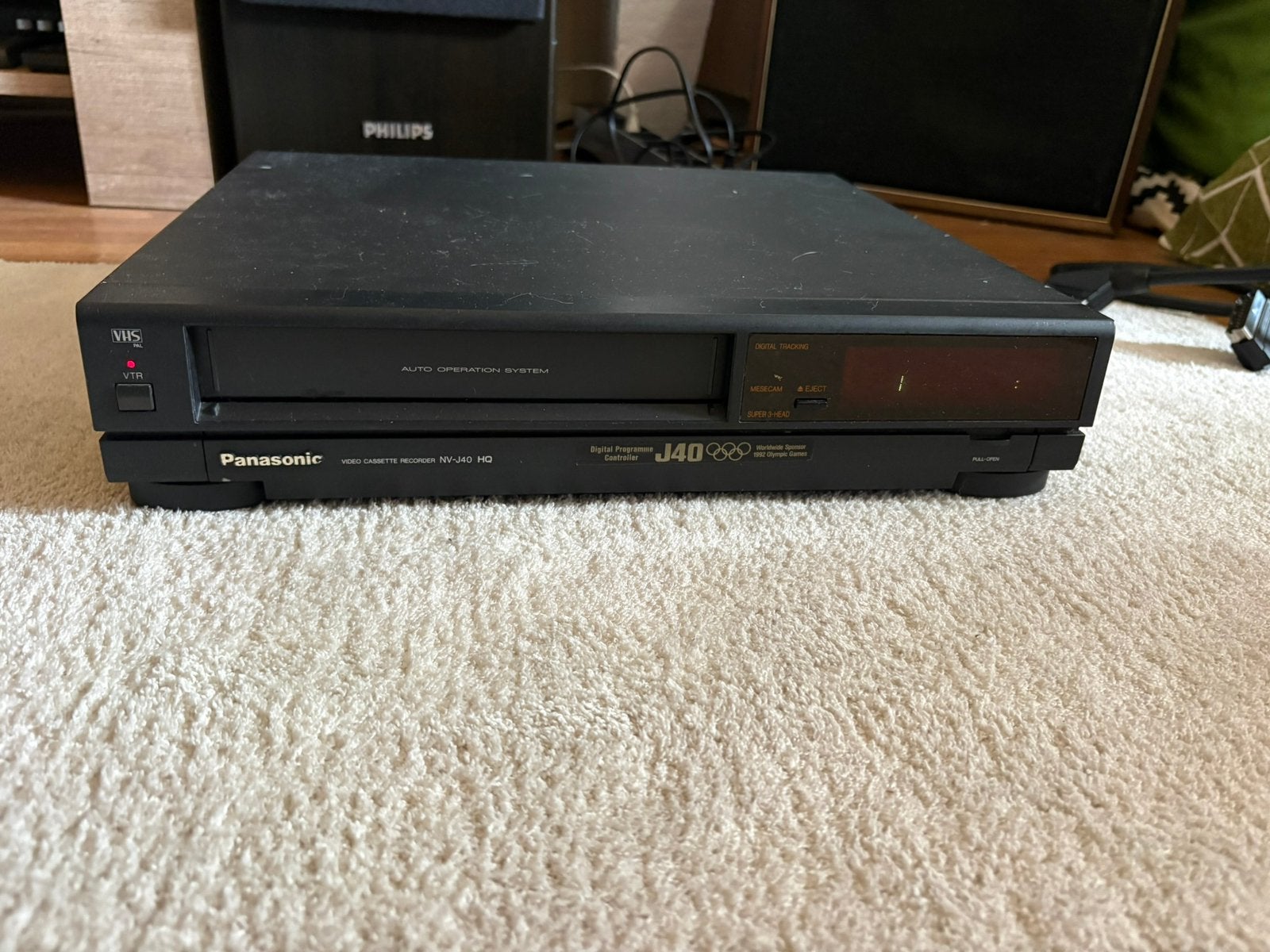 Panasonic VHS recorder, Ophalen of Verzenden, Zo goed als nieuw