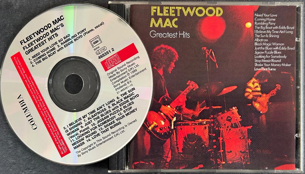 FLEETWOOD MAC - Greatest hits ( CD ), Ophalen of Verzenden, Zo goed als nieuw, Poprock
