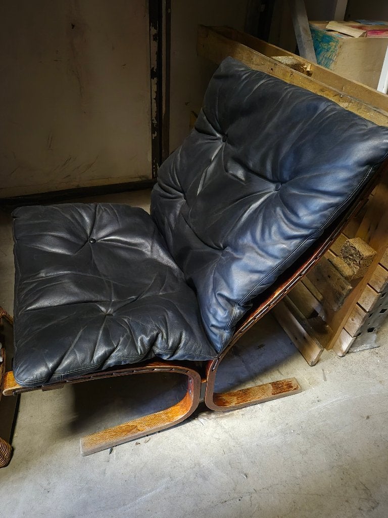 Fauteuil Stoelen Retro 2 stuks, Ophalen, Gebruikt, Twee, Bruin