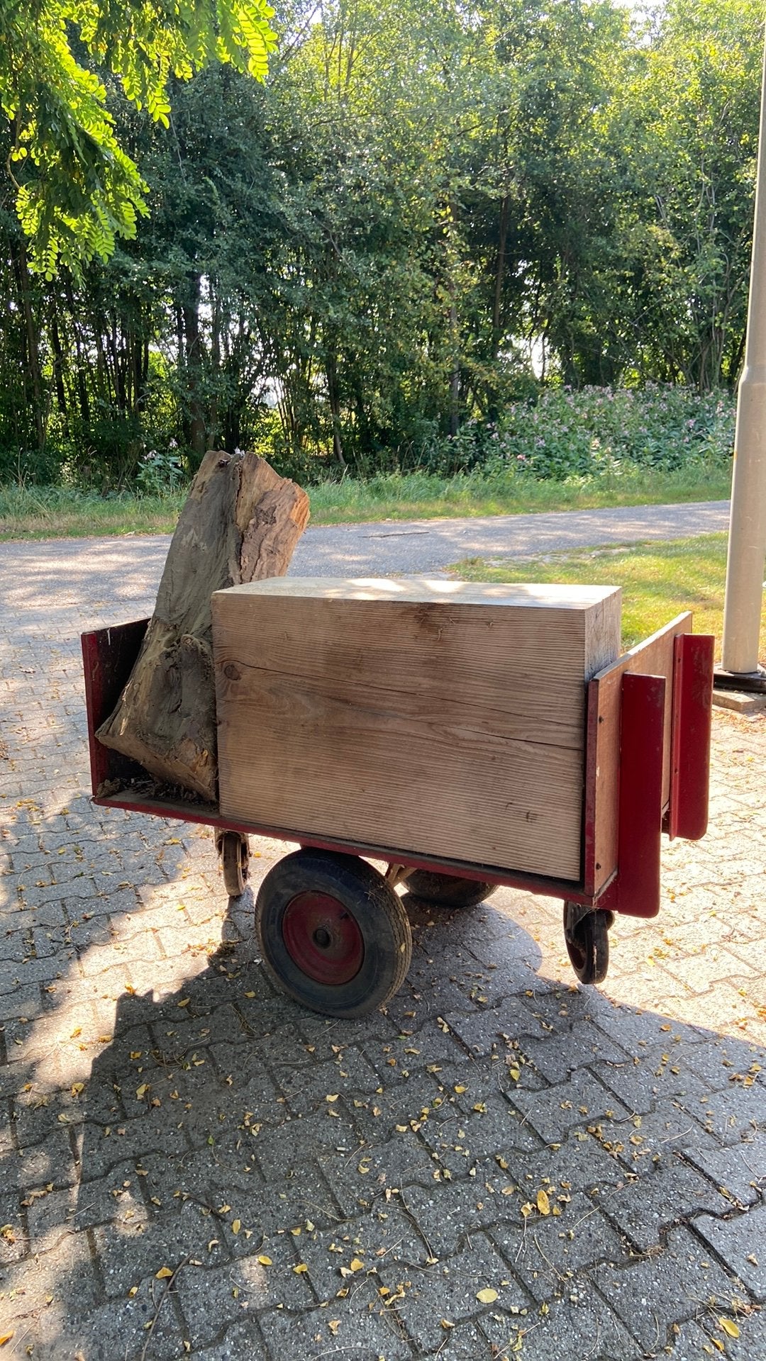 Lariks, Ophalen, Zo goed als nieuw, 250 cm of meer, Planken