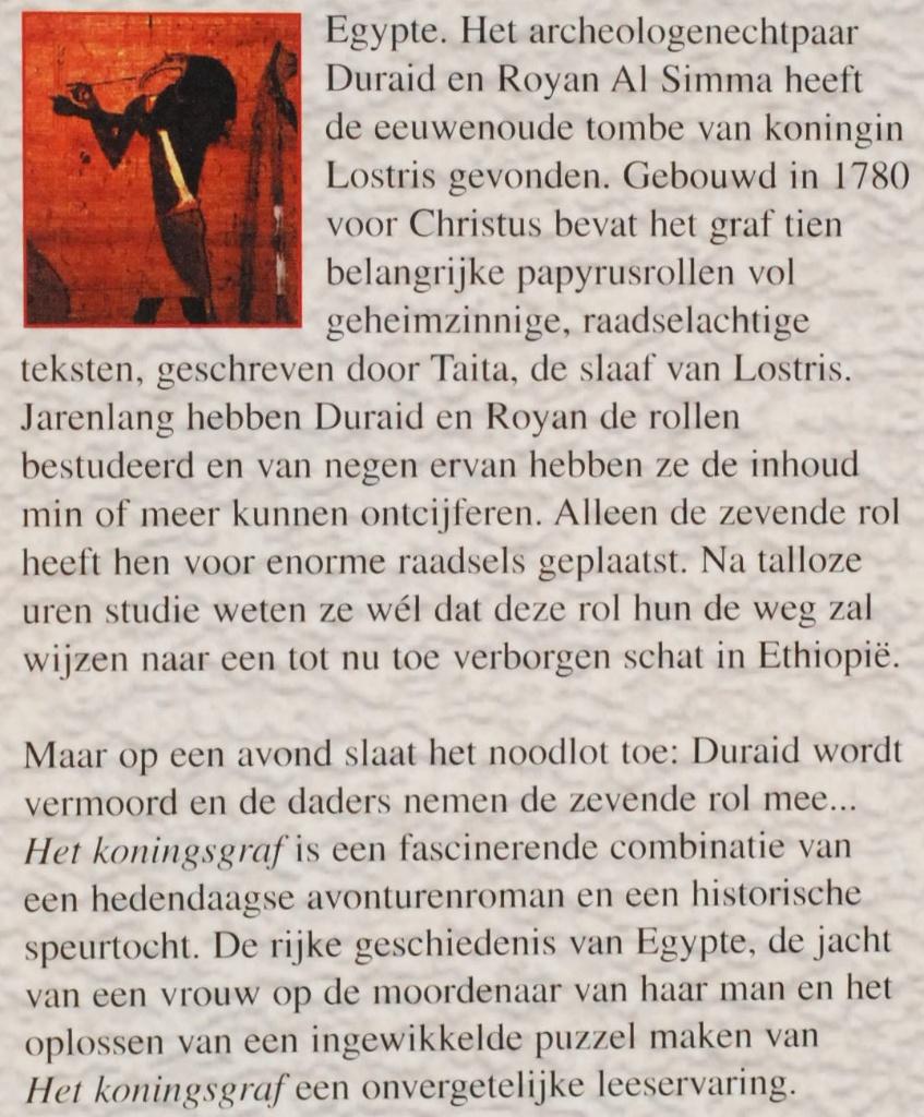 Het koningsgraf - Wilbur Smith (2003), Verzenden, Zo goed als nieuw