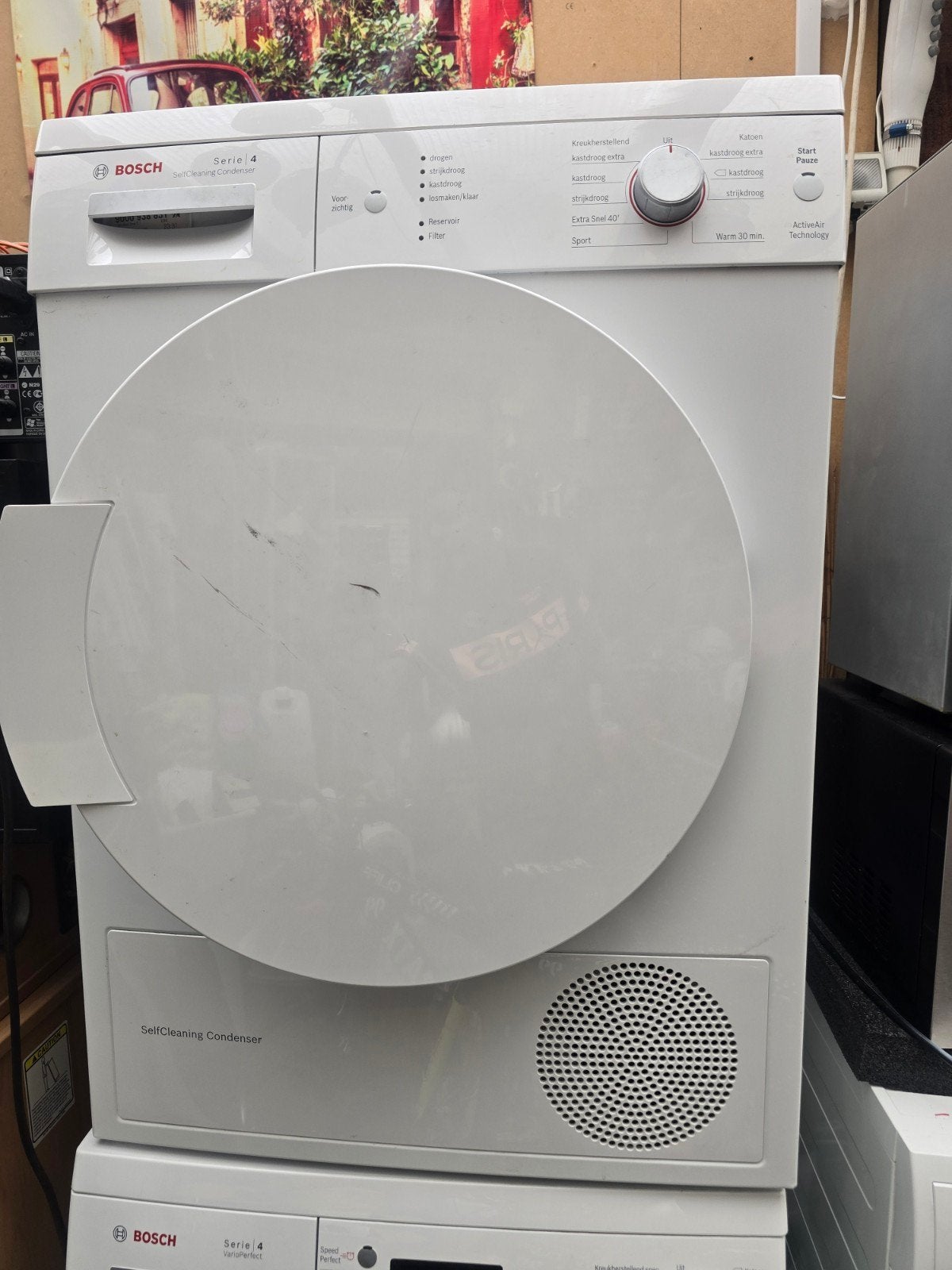 2x zuinige warmtepomp drogers, Ophalen, 6 tot 8 kg, Minder dan 85 cm, Overige typen
